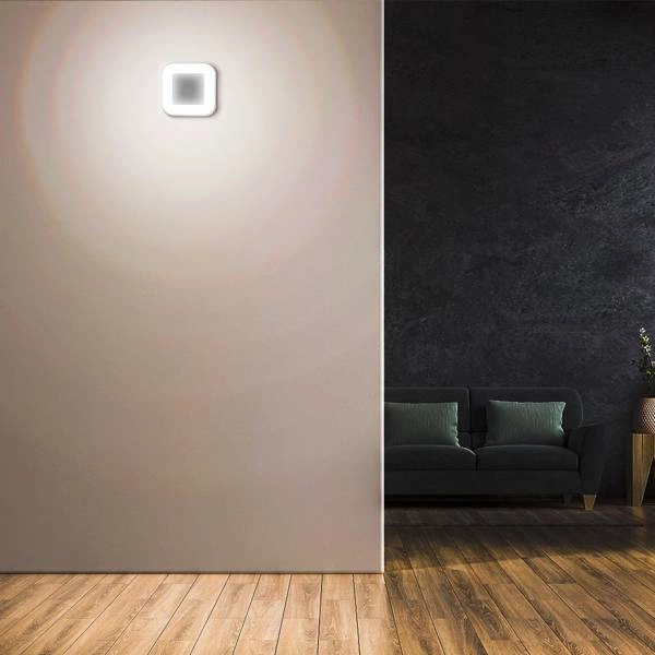 Lampa zewnętrzna natynkowa LED VIKA 15W 5000K IP65 | biały