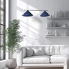 Lampa wisząca CAPITAL BLACK/NAVY BLUE 2XGX53