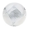 Lampa Sufitowa Carolina 1xLED Zintegrowana 1650lm 2700K 15W Biały Metal/Biało-Przezroczyste Szkło 4593102