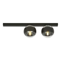 Lampa sufitowa Emibig FIT 2 Czarny/STRIPE 1123/2