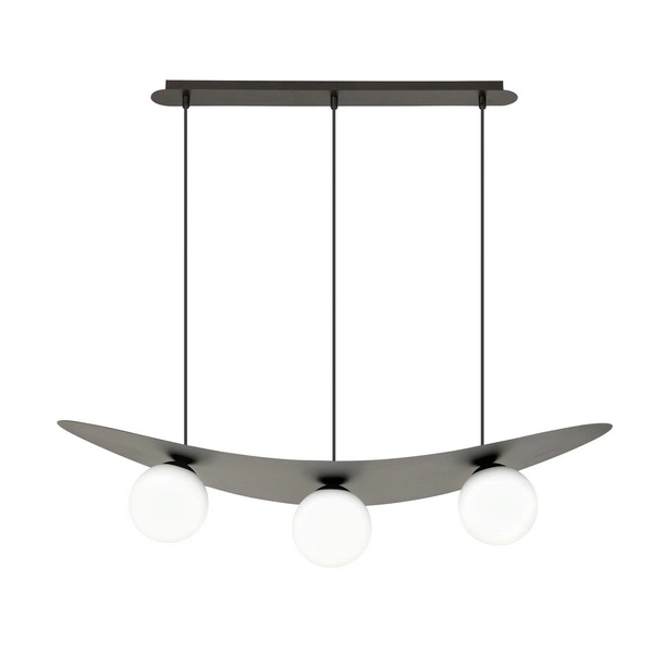 Lampa wisząca Emibig AURA 3 BL OPAL 1301/3