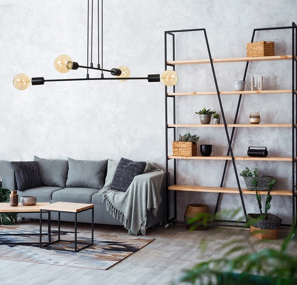 Lampa wisząca Emibig MULTIPO 4 Czarny 696/4