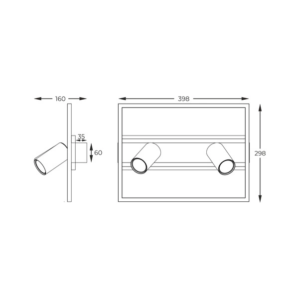 C230857704 KORDA LAMPA SUFITOWA CZARNA+DREWNO/BLACK+WOOD