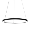 Lampa wisząca ROTONDA, czarna, 27W LED, barwa neutralna 4000K, ML7939
