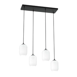 Lampa wisząca Emibig VERDI 4 BL OPAL 1435/4