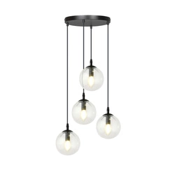 Lampa wisząca Emibig COSMO 4 BL PREMIUM TRANSPARENT 711/4PREM