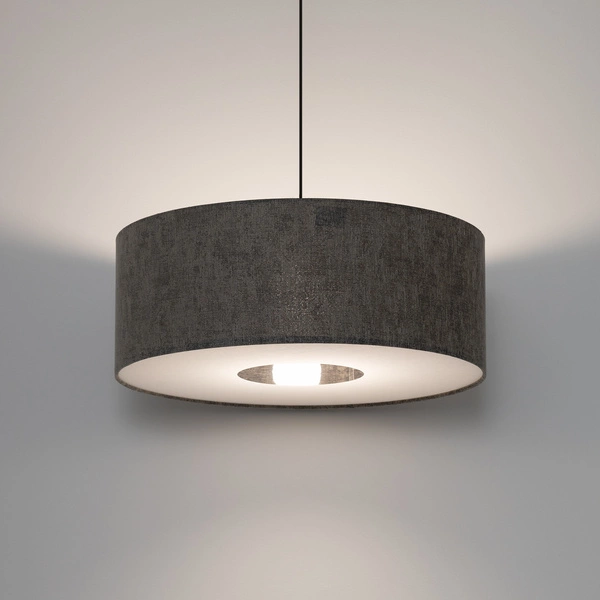 Lampa wisząca LAGO M E27 wys.130cm szer.50cm | Szary 11674