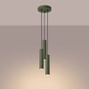 Lampa wisząca LAGOS 3P zielona oliwka