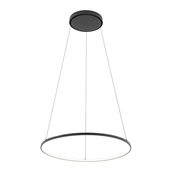 Lampa wisząca CIRCOLO LED szer. 60cm 21W barwa neutralna 4000K | czarny 10862