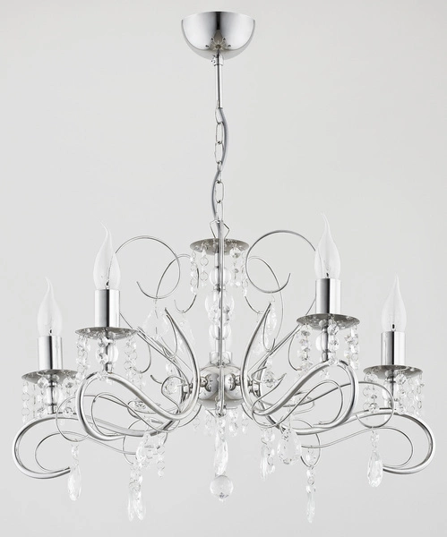 Żyrandol ALFA ASTOR CHROM 5xE14 57cm | 21585