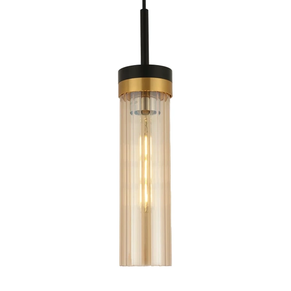 Lampa Wisząca Malika 1xE27 czarny PL0140-1