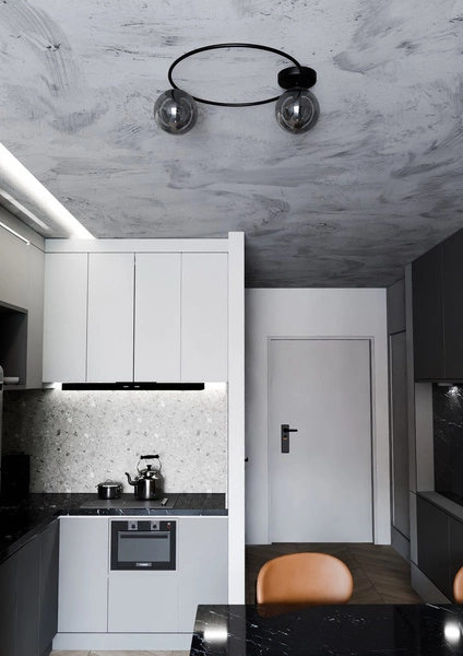 Lampa sufitowa Emibig SOPRA 2 BL GRAFIT 1256/2