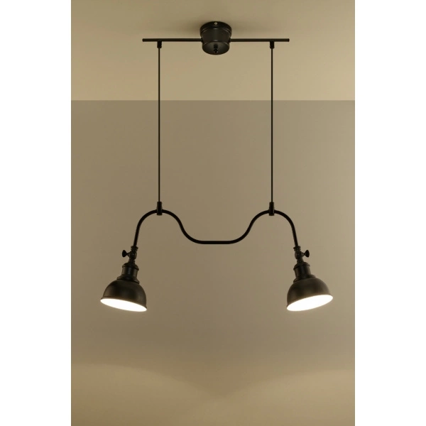 Lampa wisząca MARE 2 SL.0308 czarna 2xE27