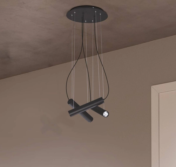 Lampa wisząca K-4401 z serii MILE BLACK