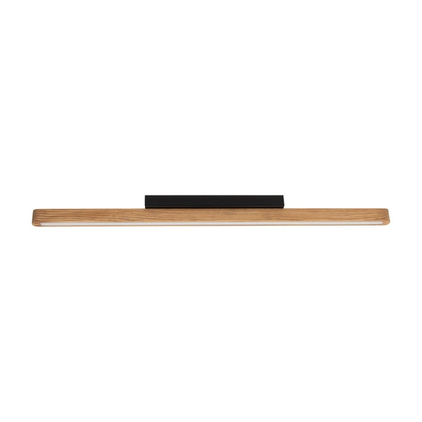 Forestier Lampa Sufitowa 1xLED 12V Zintegrowany, 12W Sosna Bejcowana/Czarny 15711104