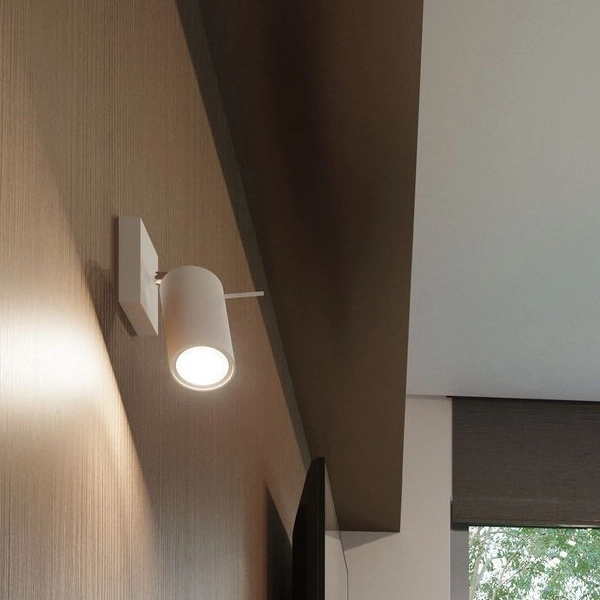 Kinkiet RING Stal kolor Biały max. 12 W LED, SL.0087