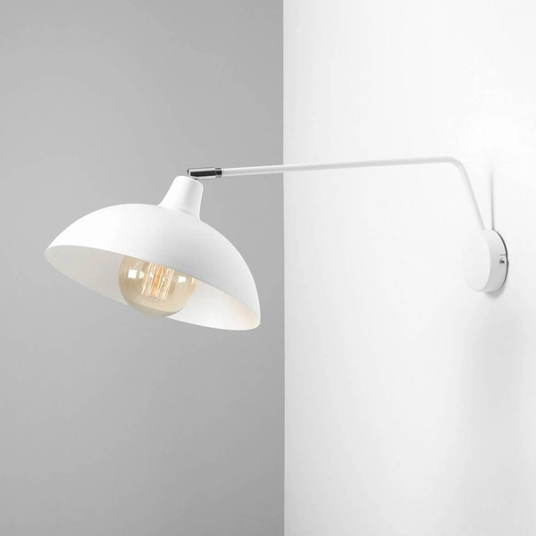 Aldex Kinkiet ESPACE 1036C, biały, 1x60W E27