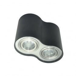 Lampa sufitowa SPOT RONDOO 2x Czarny