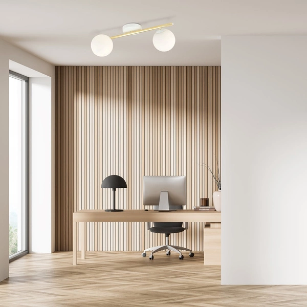 Lampa sufitowa Emibig SPLENDI 2 WH OPAL 1249/2