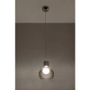 Lampa Wisząca CARLA SL.0234 chrom/grafit 1xE27