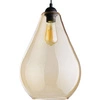 Nowoczesna lampa wisząca FUENTE 4322 bursztyn 4322