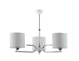 Klasyczny Żyrandol TWINGO wys. 60cm 3xE27 15W IP20 | Chrom