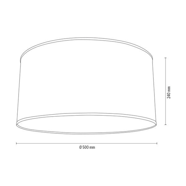 Abażur Cylinder E27 H30 Wielokolorowy Papier+PCV z wzorem Drewna A0437