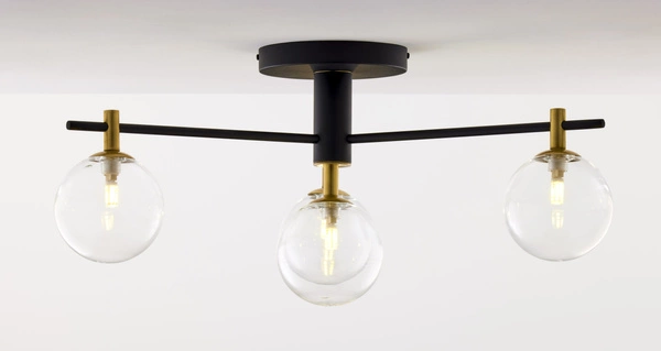 Nowoczesna Lampa sufitowa FIGARO wys. 34cm 4xG9 14W IP20 | Złoty