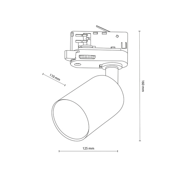 TRACER TRÓJOBWODOWY WHITE 1 PŁ GU_10 4849