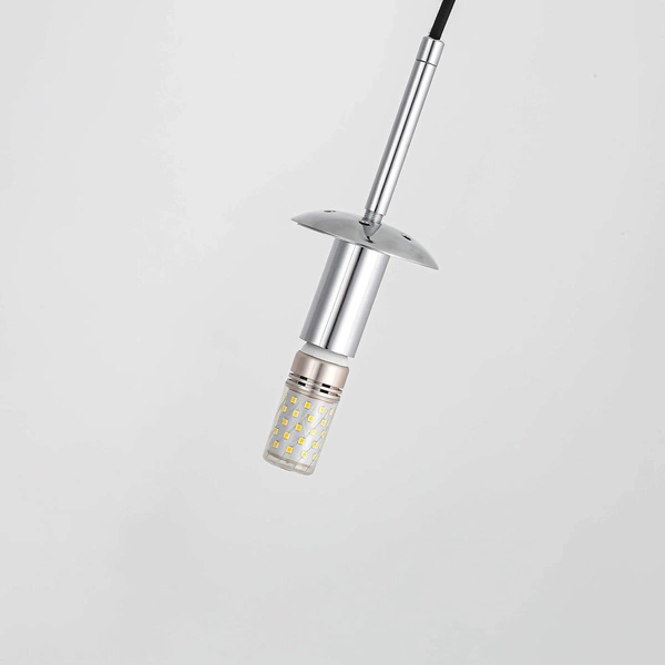 Lampa wisząca PALLA, mała, chrom, 1x40W E14