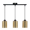 Lampa wisząca COX, 33-59369, czarny/złoty, 3x60W E27