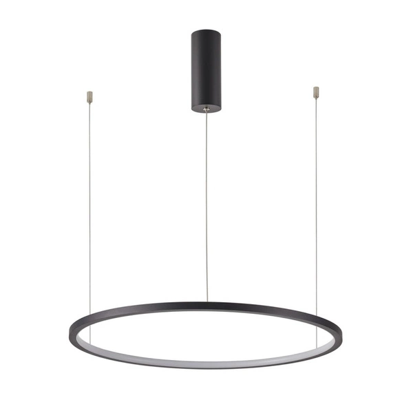 Lampa wisząca Italux Vinola 80cm 48W LED barwa zmienna | złoty