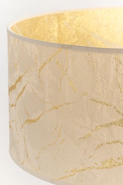 Klasyczna Lampa biurkowa KASZMIR wys. 54cm 1xE27 15W IP20 | złoty połysk