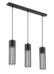 Lampa Sigma FOBIA 3 lampa wisząca prosty czarny 33453