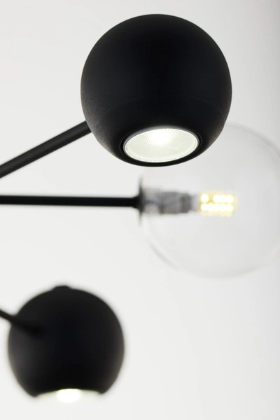 Nowoczesny Żyrandol MOKA wys. 47-69cm 3xG9 3xGU10
14W IP20 | Czarny