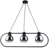 Lampa sufitowa wisząca LINDA 3 ZWIS czarny 31891