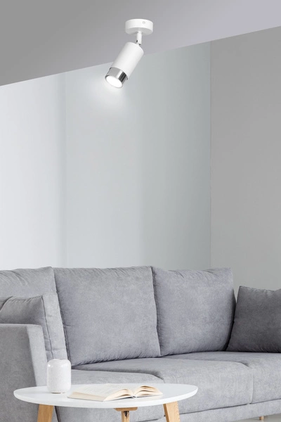 Lampa sufitowa Emibig HIRO 1 WH/CHROME 962/1