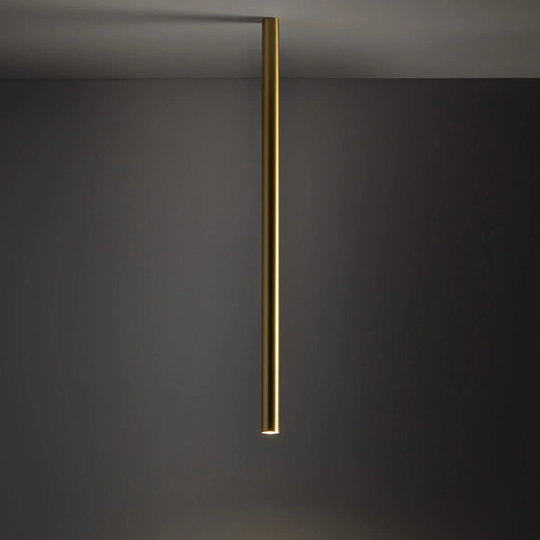Lampa punktowa FOURTY SOLID BRASS L 90cm miniGU10 | mosiężny 10894
