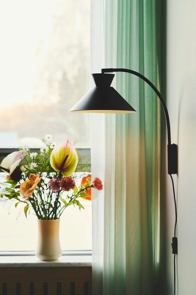 Kinkiet DIAL E27 40W Metal | Czarny