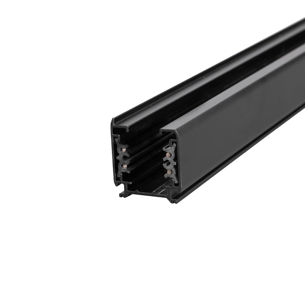 Prowadnica Track Czarny 3-Obwodowy 2m + Zasilanie