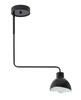 Lampa Sigma HOLI 1 plafon czarny biały 32445
