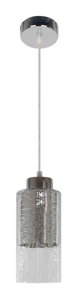 Lampa wisząca LIBANO 31-51646 srebrna 1x60W E27