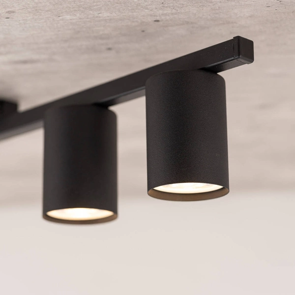 LOGAN BLACK LAMPA SUFITOWA 3 PŁ 4565