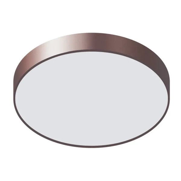 Plafon Italux ORBITAL śr. 40cm 30W LED ciepła biel 3000K | kawowy