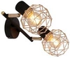 Lampa sufitowa ACROBAT 2xE14 czarny/złoty 92-66336