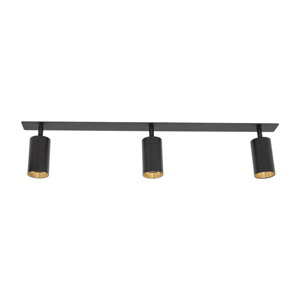 AMIS BLACK 3XGU10 PODTYNKOWY