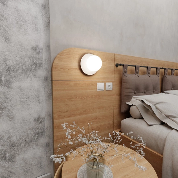 Kinkiet Emibig MINERVA K1 Biały 613/K1