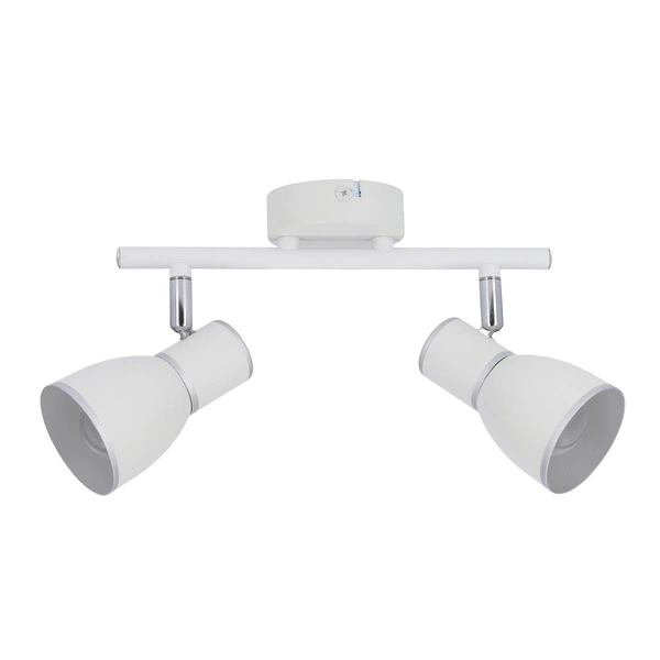 Lampa sufitowa FIDO listwa 92-63373 biały/chrom 2xE14