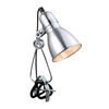 Lampa z zaciskiem PHOTO E27 40W Metal | Srebrny