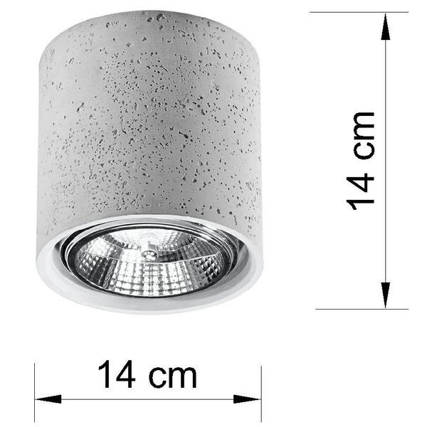 Plafon CULLO beton, SL.0645